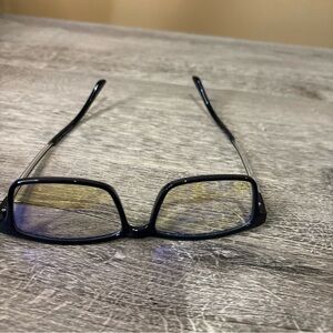 EAGLE EYES FRAMES ONLY EYEGLASSES FREEDOM Black And Clear 10048-6944